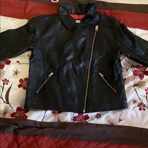 A leather jacket for girls